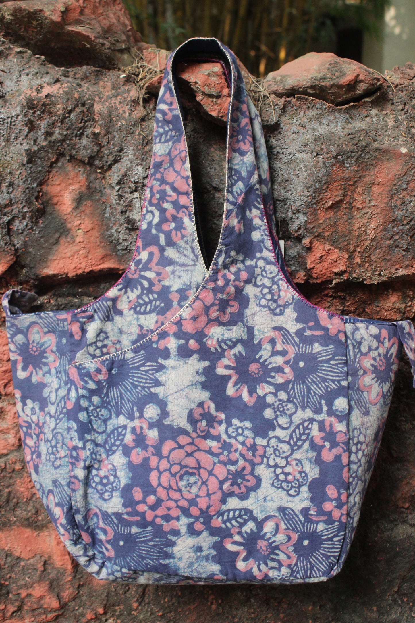 Cross Handles Stylish Tote Bag