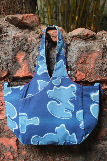 Cross Handles Stylish Tote Bag