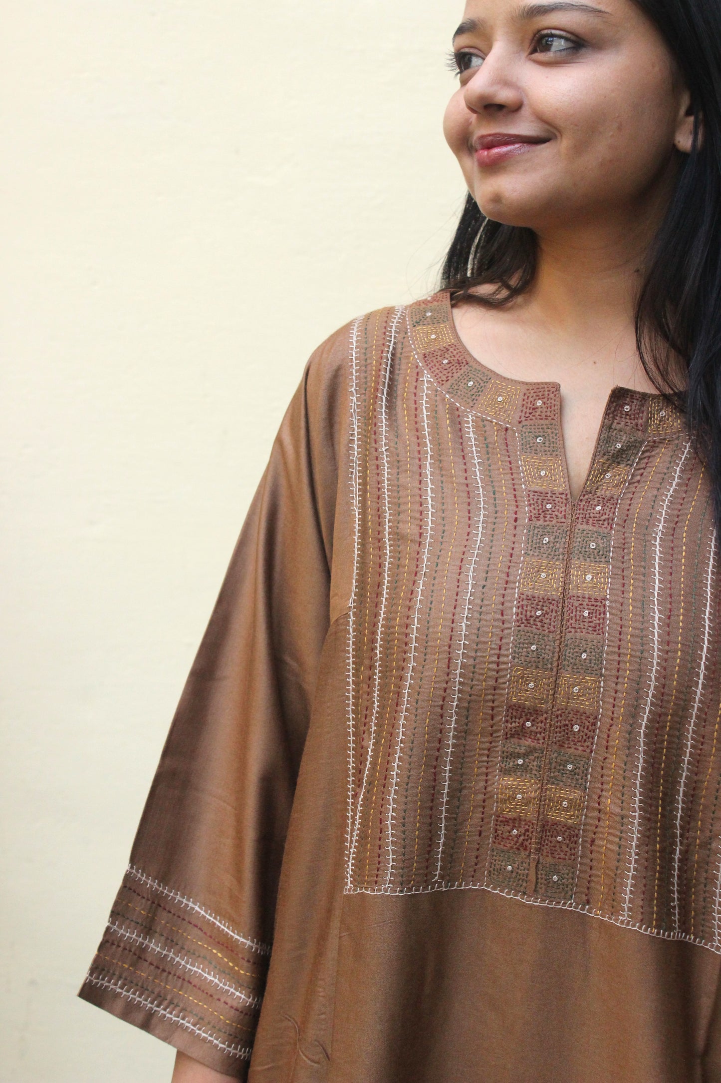 Himalayan Aura Silk Kurta