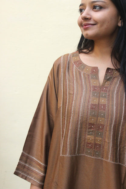 Himalayan Aura Silk Kurta