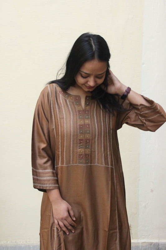 Himalayan Aura Silk Kurta
