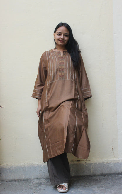 Himalayan Aura Silk Kurta