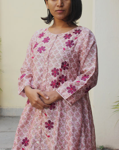 Chanderi Silk Kurta