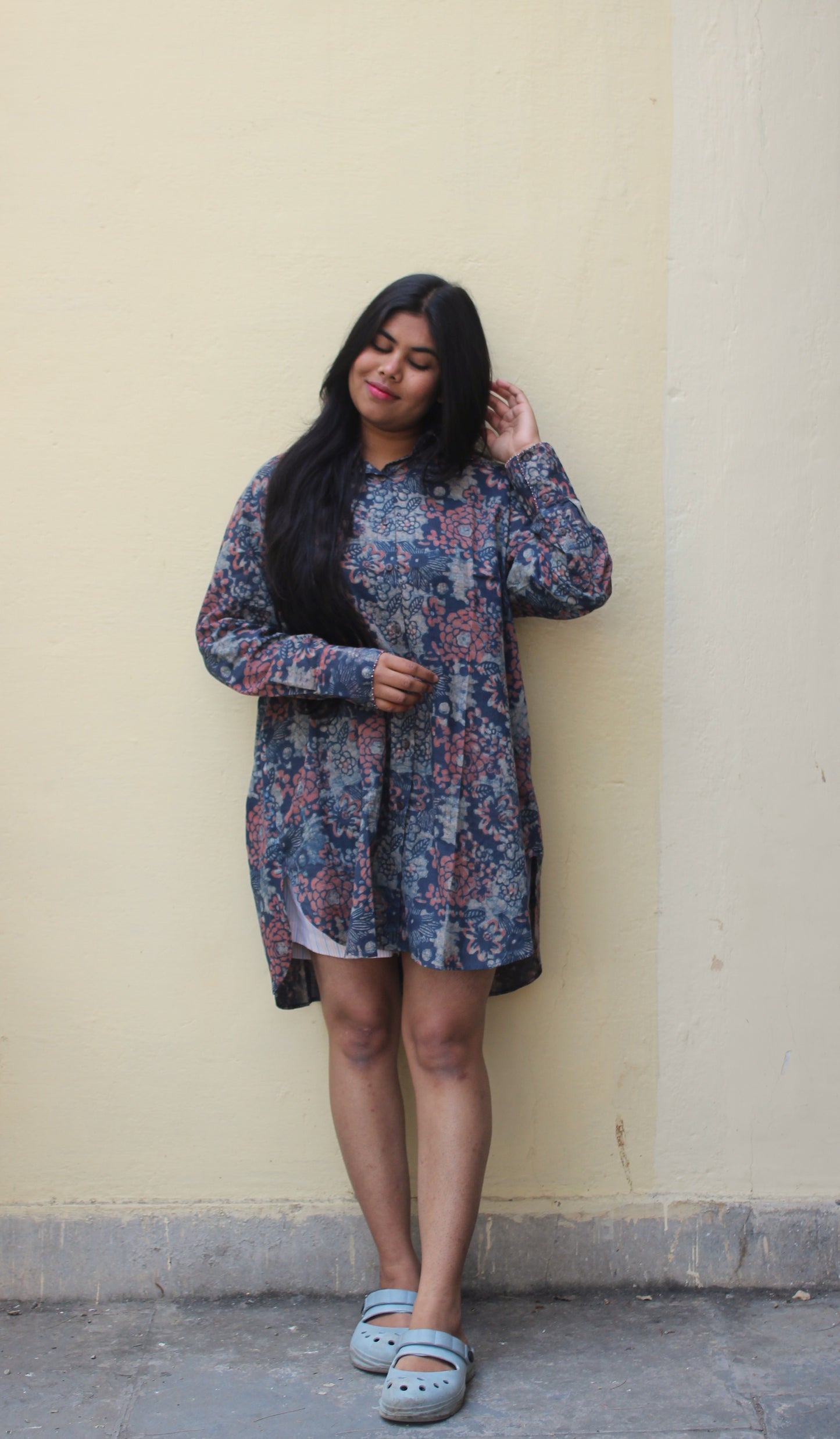 Dabu Print Hand Crafted Cotton Tunic