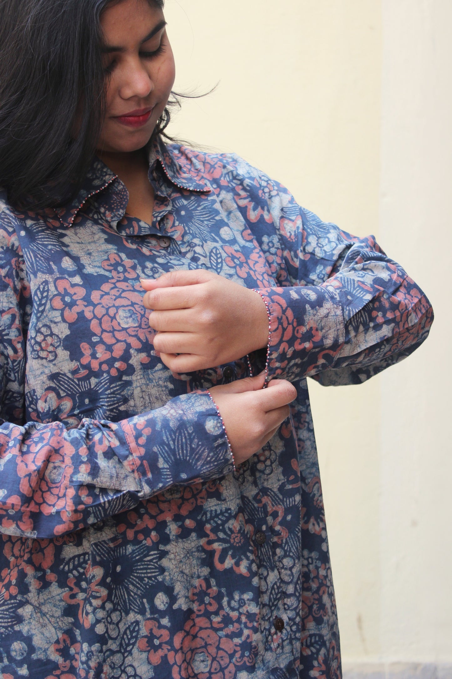 Dabu Print Hand Crafted Cotton Tunic