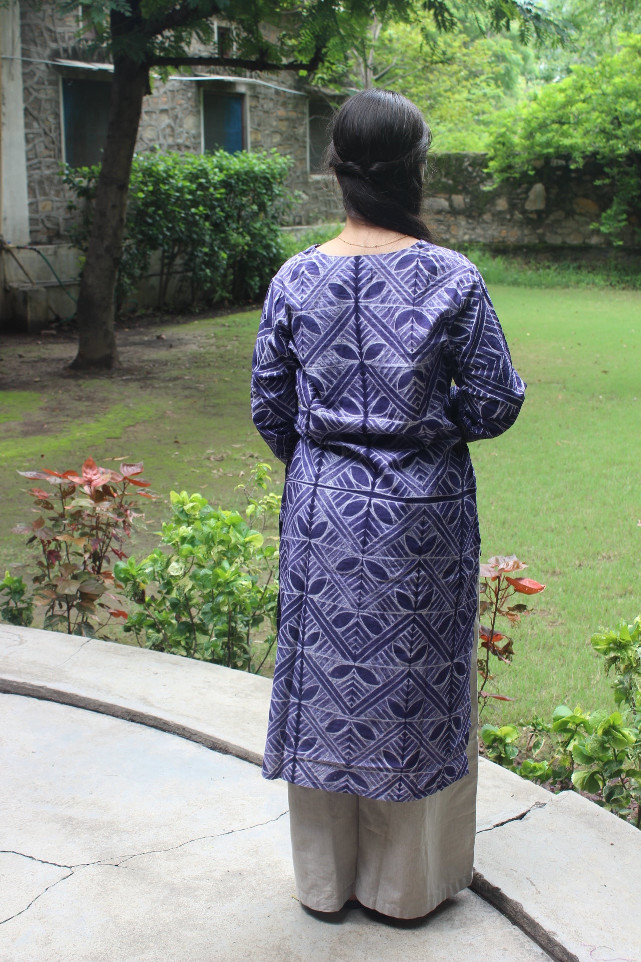 COTTON SHIBORI KURTA