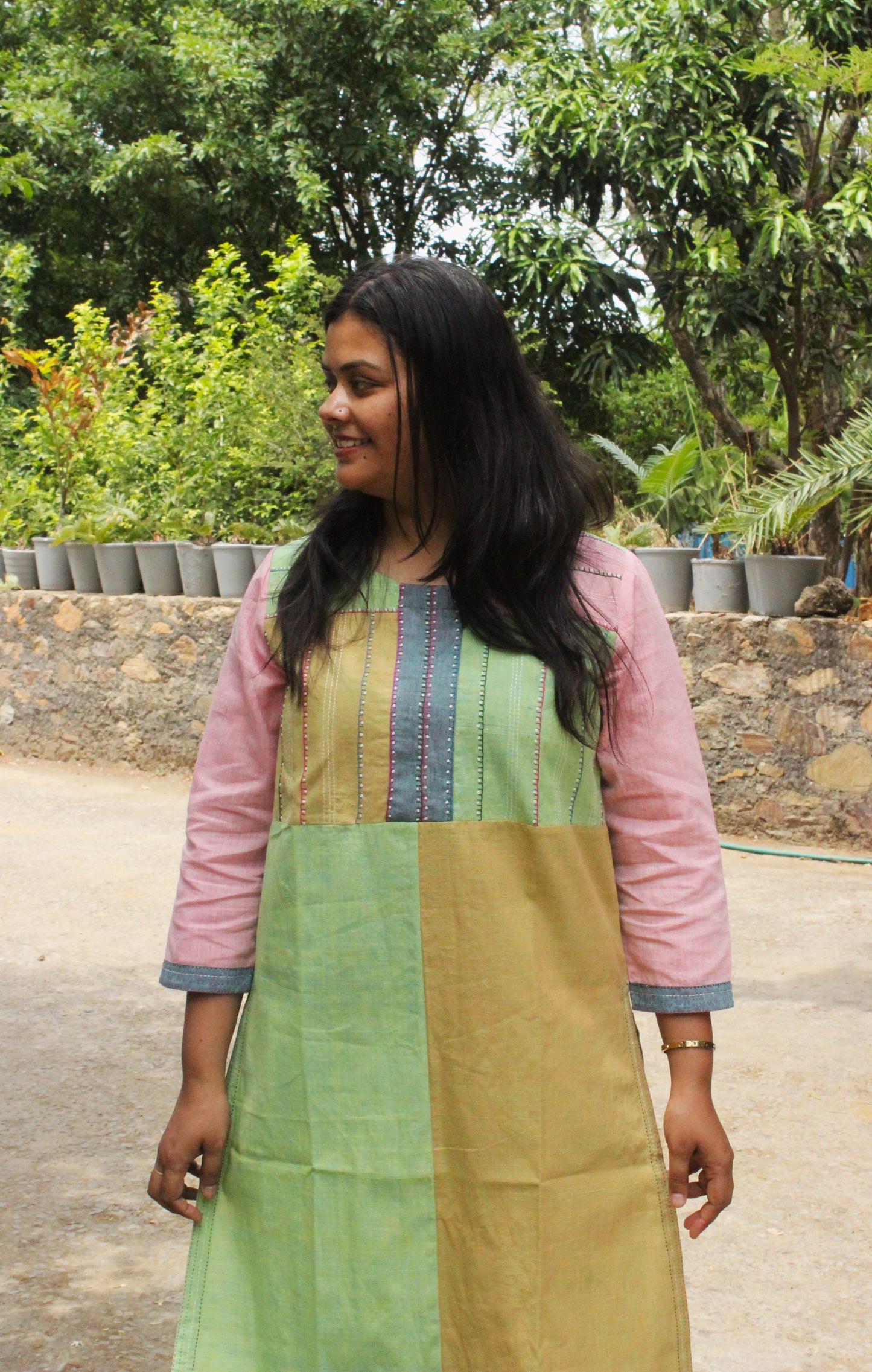 Handloom Cotton Straight Kurta