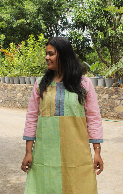 Handloom Cotton Straight Kurta
