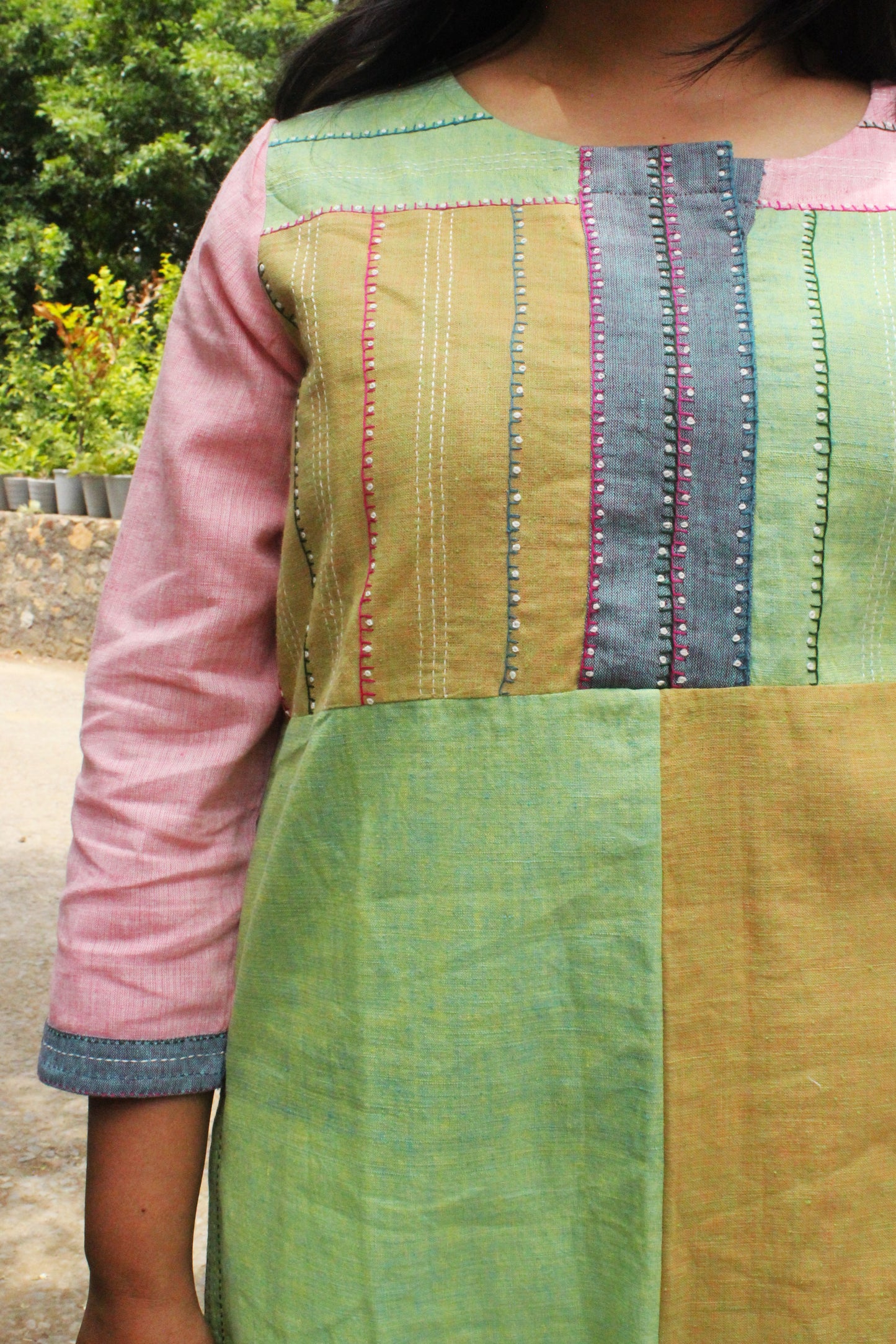 Handloom Cotton Straight Kurta