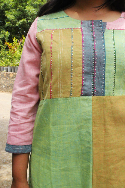 Handloom Cotton Straight Kurta
