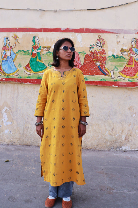 Gulaal Summer Cotton Kurta