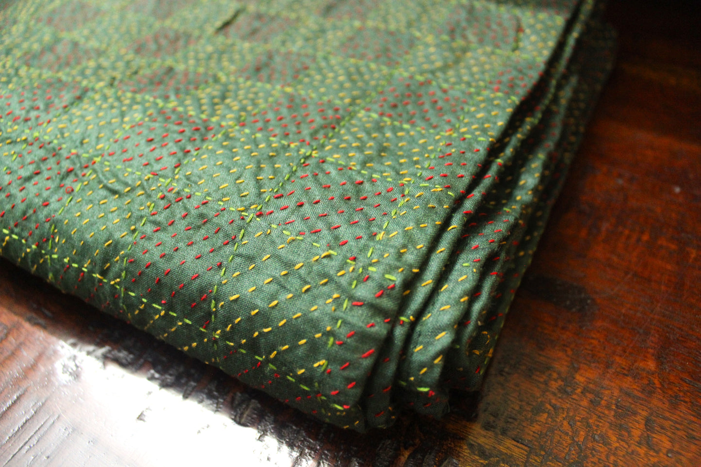 Unstitched Fabric - Green