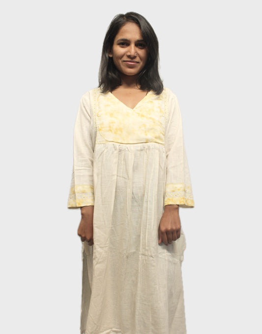 EcoPrint Elegance Cotton Kurta