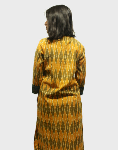 Designer Ikat Kurta for Women