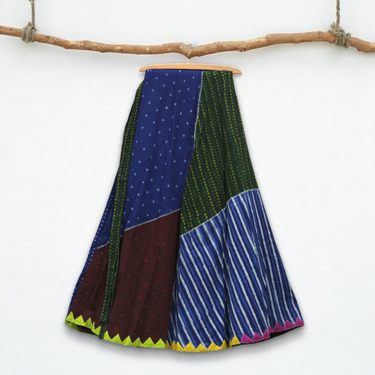 Colorful Wrap-Around Skirt