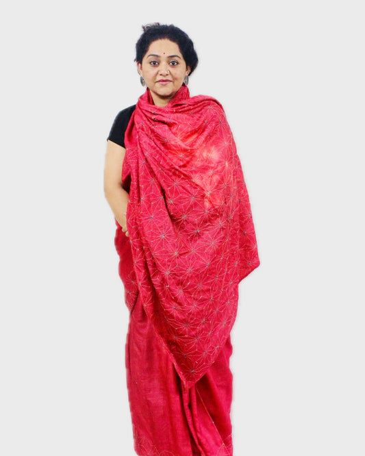 Tanka Blossom Silk Saree