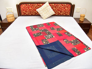 Tanka Embroidery Single Bed Cotton Gudri