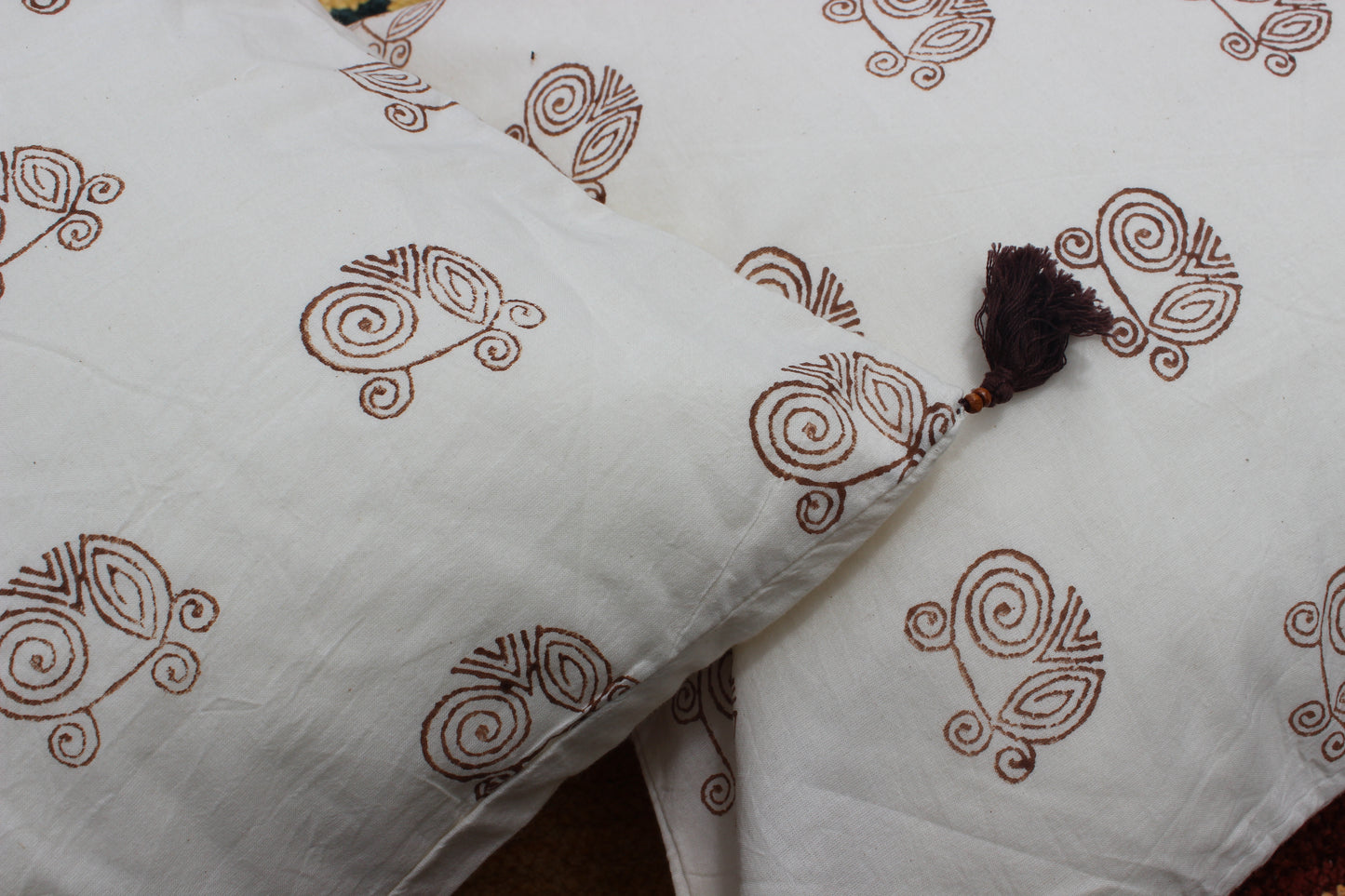 Hand Block Printed Cushion Cover