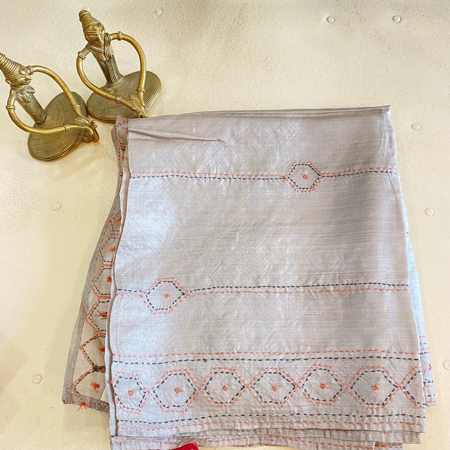 Silk Hand Embroidered Stole